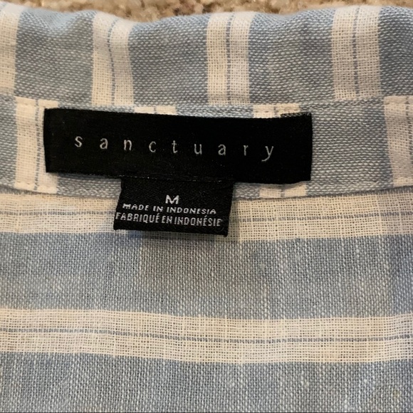 Sanctuary Women's Mod Short Sleeve Boyfriend Shirt - Picture 5 of 8